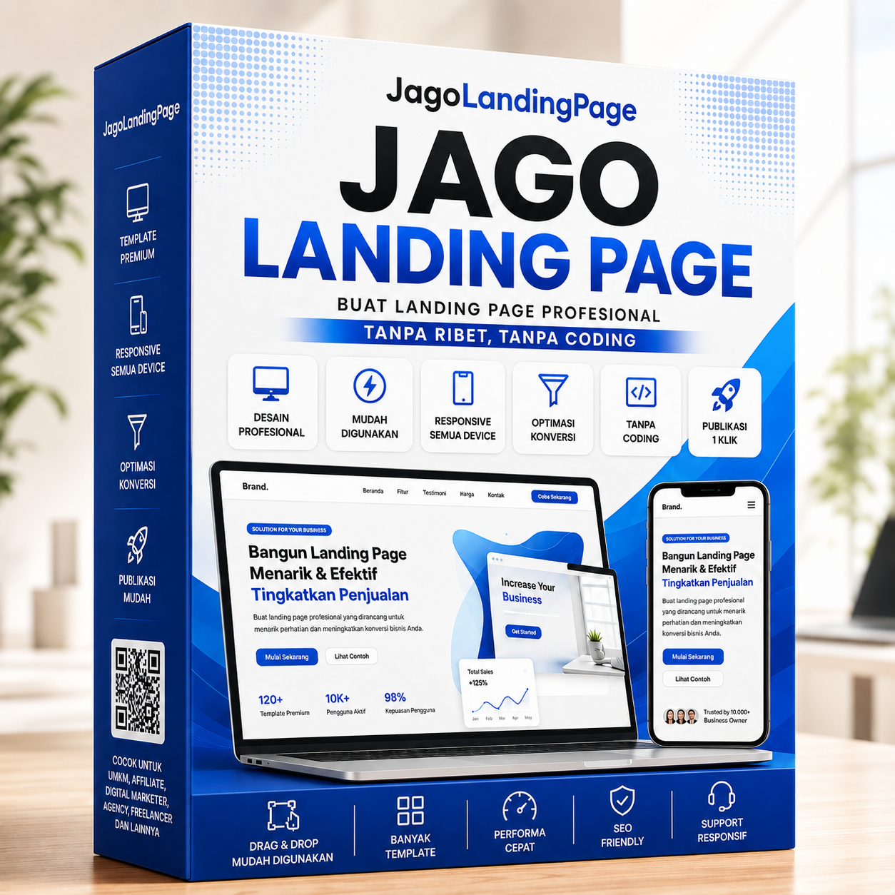 Jago Landing Page